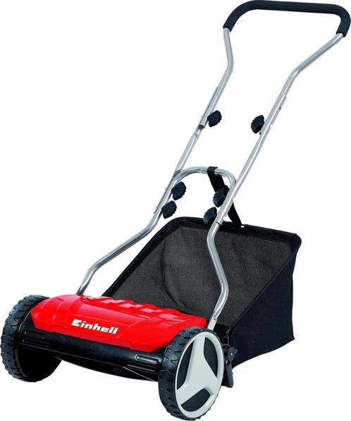 Einhell manuele grasmaaier, Tuin en Terras, Grasmaaiers, Zo goed als nieuw, Handgrasmaaier, 30 t/m 39 cm, Kooimesmaaier, Opvangbak