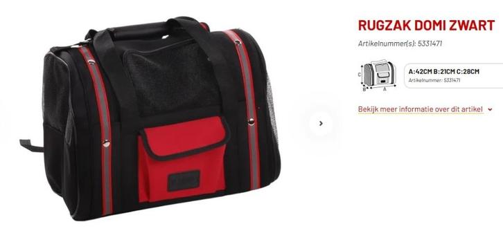 Honden, katten, konijnen, kleine huisdieren draagtas, Boeken, Dieren en Huisdieren, Zo goed als nieuw, Honden, Ophalen