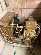 Zeer zware compressor, drijfkracht, Ophalen, Zo goed als nieuw