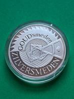 1995 Pays-Bas médaille argent Schoonhoven Goldsmith School, Timbres & Monnaies, Pièces & Médailles, Envoi, Argent