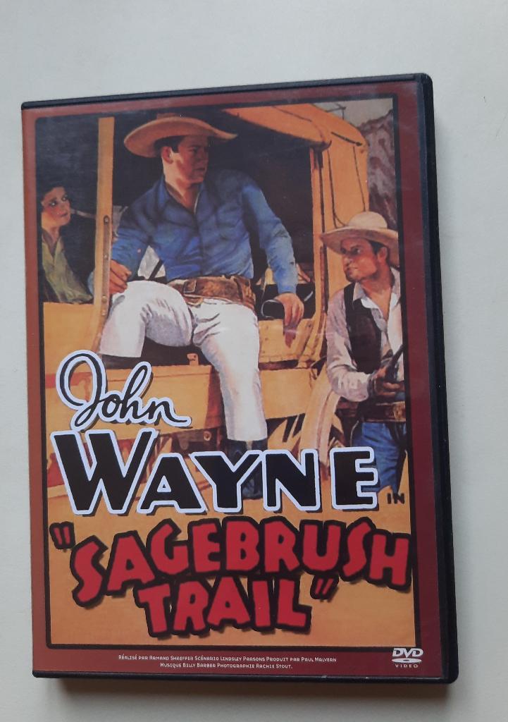 Sagebrush trail - John Wayne, Cd's en Dvd's, Dvd's | Avontuur, Gebruikt, Ophalen of Verzenden