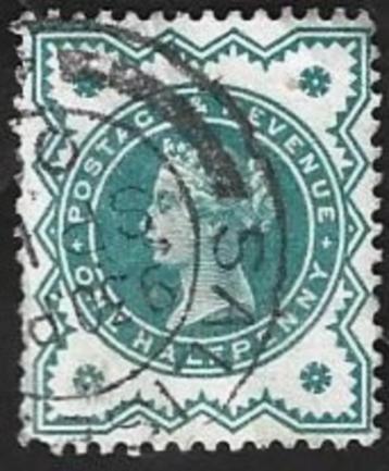 1 Postzegel Groot-Brittannië 1900 Koningin Victoria  beschikbaar voor biedingen