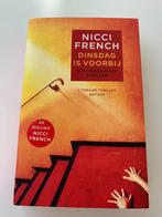 Dinsdag is voorbij, Gelezen, België, Nicci French, Ophalen of Verzenden