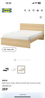 IKEA bed frame Malm 160x200 + matras Swiss Sense, Enlèvement ou Envoi