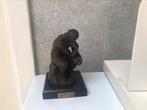 Bronzen beeldje Rodin, Antiquités & Art, Art | Sculptures & Bois, Enlèvement ou Envoi