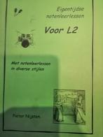 cursus muziek eigentijdse notenleerlessen voor L2 met CD, Ophalen of Verzenden