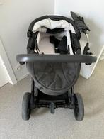 Kinderwagen + draagmand + zit Mutsy Evo Black-Bold Grey - pr, Ophalen, Gebruikt, Combiwagen, Mutsy