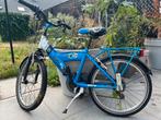 Blauwe fiets, Ophalen
