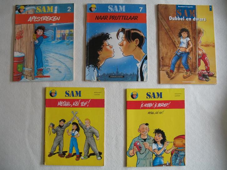 Sam; 1ste druk, Bosschaert & Legendre, Livres, BD, Comme neuf, Plusieurs BD, Enlèvement ou Envoi