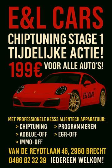 Chiptuning met professioneel apparatuur beschikbaar voor biedingen
