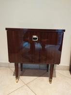 Pallissander fineer nachtkastje midcentury, Huis en Inrichting, Ophalen, Gebruikt