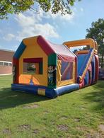 Springkasteel met glijbaan, Ophalen, Zo goed als nieuw, Glijbaan