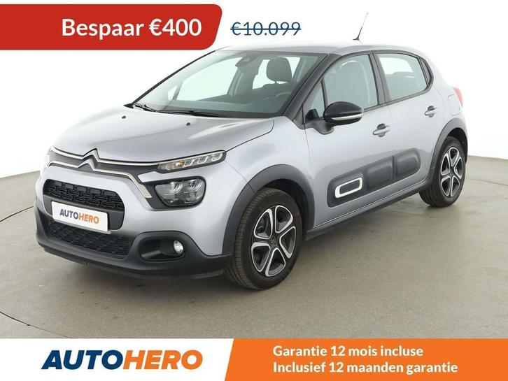 Citroën C3 1.2 PureTech Feel Pack (bj 2021), Auto's, Citroën, Te koop, C3, ABS, Airbags, Android Auto, Apple Carplay, Bluetooth