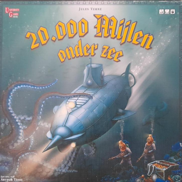 20.000 MIJLEN ONDER ZEE, Hobby en Vrije tijd, Gezelschapsspellen | Bordspellen, Ophalen of Verzenden