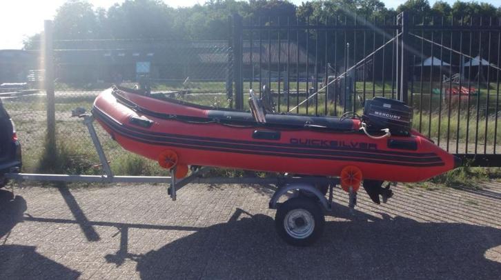 Rubberboottrailer RGF Mecanorem, 2.5m tot 4.5m, < 250kg, Watersport en Boten, Boottrailers, Gebruikt, Overige typen, Minder dan 1500 kg