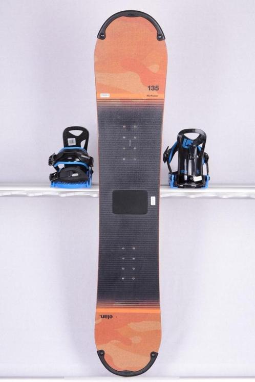 135 cm snowboard ELAN RS ROCKER, black/orange, woodcore, car, Sports & Fitness, Snowboard, Utilisé, Planche, Envoi