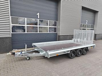Vlemmix Machinetransporter 400x180x34 cm 3x 1350 kg VOORRAAD beschikbaar voor biedingen