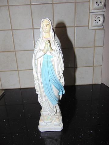 Maria beeldje in gips 30 cm beschikbaar voor biedingen
