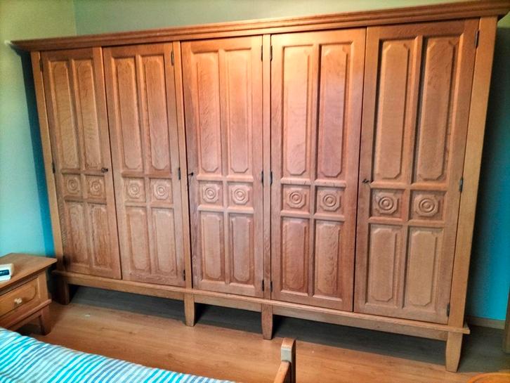 Slaapkamer in eik. Geen koerier, Huis en Inrichting, Slaapkamer | Complete slaapkamers, Ophalen