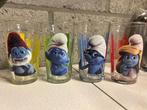 smurfen glazen, Ophalen of Verzenden, Gebruikt, Verschillende Smurfen, Gebruiksvoorwerp