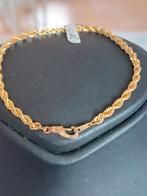 14k vergulde armband, Handtassen en Accessoires, Armbanden, Ophalen of Verzenden, Nieuw, Goud, Goud