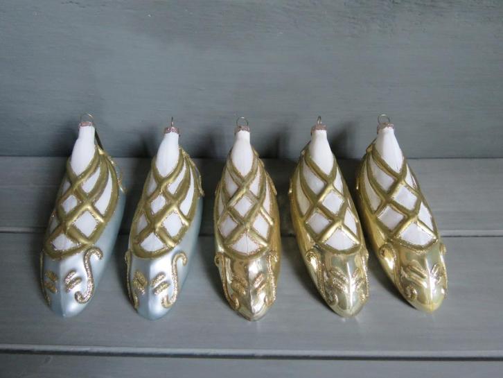 Bijzondere glazen ballerina's  kerstversiering, Antiek en Kunst, Curiosa en Brocante, Ophalen of Verzenden