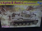 Modelbouw Kit Pz.Kpfw.II Ausf.C, Hobby & Loisirs créatifs, Modélisme | Voitures & Véhicules, Autres marques, Plus grand que 1:32