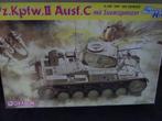 Modelbouw Kit Pz.Kpfw.II Ausf.C, Overige merken, Tank, Groter dan 1:32, Nieuw