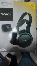 Sony MDR-RF855RK, Zo goed als nieuw, Sony, Draadloos, Op oor (supra aural)