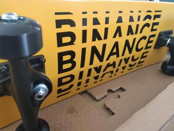 Rare merch BINANCE SKATEBOARD 