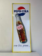 Pepsi Cola reclamebord 1966, Verzamelen, Merken en Reclamevoorwerpen, Reclamebord, Gebruikt, Ophalen of Verzenden