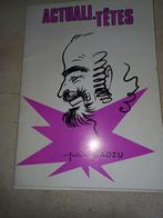 gesigneerde omslag 16 karikaturen van de kunstenaar DADZU 19, Antiek en Kunst, Ophalen of Verzenden