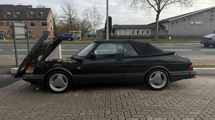 Saab 900 turbo S, Auto's, Saab, Particulier, Saab 900, Metaalkleur, Zetelverwarming, Benzine, Cabriolet, 2 deurs, Handgeschakeld