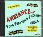 CD Ambiance voor Feesten En Fuiven deel 4, Cd's en Dvd's, Ophalen of Verzenden, Zo goed als nieuw, Streekmuziek