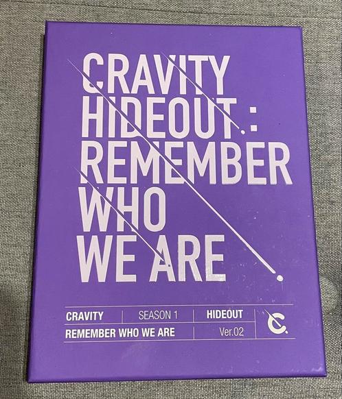 Cravity Hideout: remember who we are (version 2) kpop album, CD & DVD, CD | Musique du monde, Comme neuf, Asiatique, Enlèvement ou Envoi