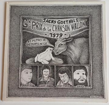 LP Jacky Goethals Chanson Wallonne PATOIS WALLON PICARD FOLK, Enlèvement ou Envoi, Utilisé, 12 pouces, Européenne