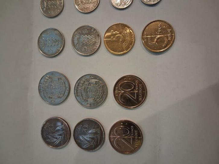 Divers pièces Belges., Timbres & Monnaies, Monnaies | Belgique