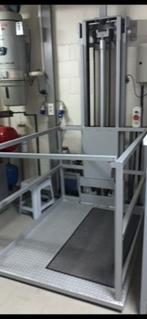 Goederenlift, Ophalen