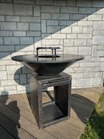 Barbecue 100 cm Plancha en corten, Ophalen, Zo goed als nieuw