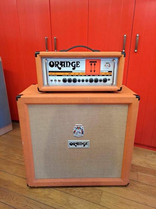 Orange Thunderverb 50 + PPC412, Muziek en Instrumenten, Versterkers | Bas en Gitaar, Gebruikt, 50 tot 100 watt, Ophalen