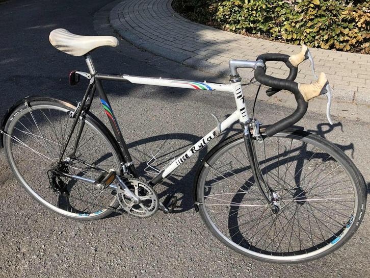 retro koersfiets met spatborden, Fietsen en Brommers, Fietsen | Racefietsen, Ophalen of Verzenden