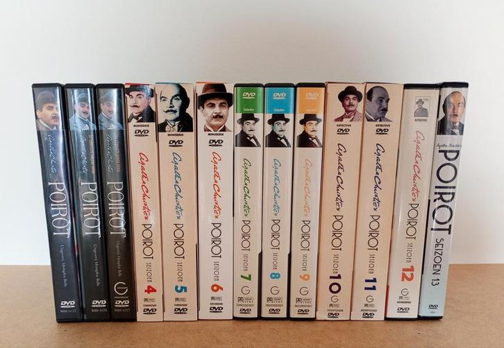 Hercule Poirot  1 -13  + The mysterious affair at Styles, Cd's en Dvd's, Dvd's | Tv en Series, Zo goed als nieuw, Ophalen of Verzenden