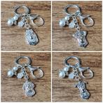 Tas / Sleutelhanger div. hondenrassen silver plated + engel, Dieren en Toebehoren, Verzenden, Nieuw