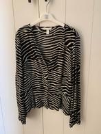 Zebra print blouse maat 42, Kleding | Dames, Ophalen of Verzenden, Zo goed als nieuw