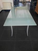 Table en verre, Comme neuf, Rectangulaire, 50 à 100 cm, 150 à 200 cm