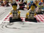 2 keer karatemaster uit de Lego minifiguren serie 2, Ophalen of Verzenden, Lego, Zo goed als nieuw