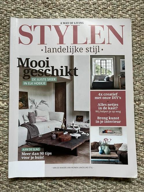 Wonen Landelijke Stijl - Stylen, Boeken, Wonen en Tuinieren, Zo goed als nieuw, Interieur en Design, Ophalen of Verzenden