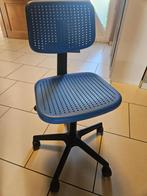 Chaise de bureau, Huis en Inrichting, Bureaustoelen, Ophalen, Zo goed als nieuw, Blauw, Bureaustoel