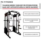 PH Fitness Power Rack Smith Machine met 160KG Gewichtsstapel, Sport en Fitness, Fitnessmaterialen, Ophalen of Verzenden, Nieuw