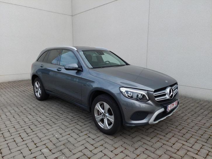 MERCEDES GLC 350E NAVI-CAMERA-XENON-TREKHAAK-LEDER, Auto's, Mercedes-Benz, Bedrijf, Te koop, GLC, 4x4, Achteruitrijcamera, Adaptieve lichten